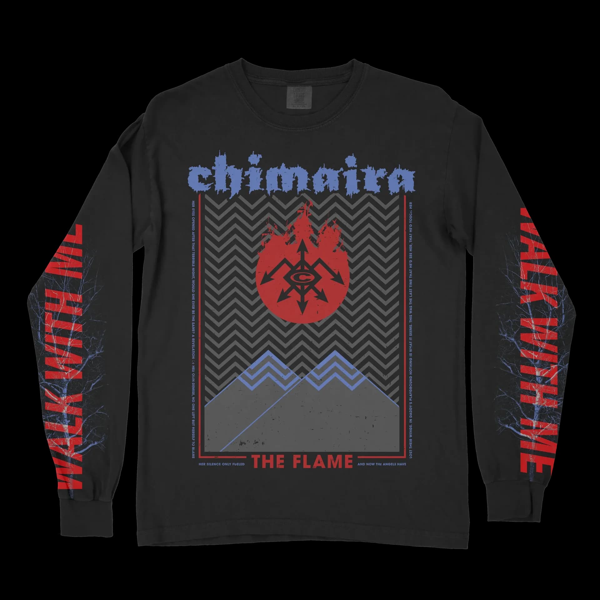 Chimaira band merch design, Ohio metal band apparel, cover art and tour merchandise by Jon Heavens